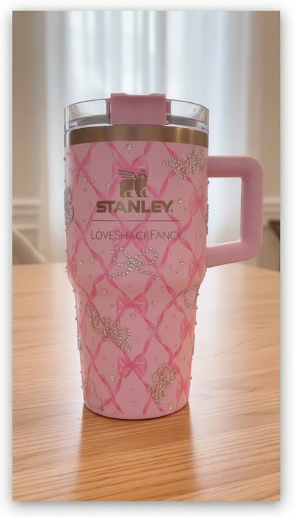 Glitter Bow Tumbler Limited Edition