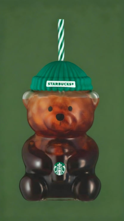 Bearista™ Teddy Bear Glass Cup (20oz)