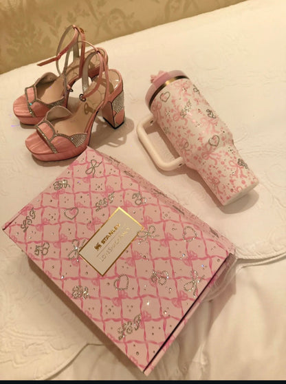 Glitter Bow Tumbler Limited Edition