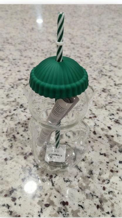 Bearista™ Teddy Bear Glass Cup (20oz)