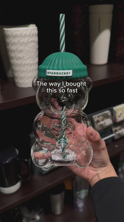 Bearista™ Teddy Bear Glass Cup (20oz)