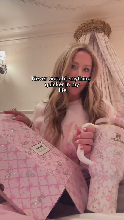 Glitter Bow Tumbler Limited Edition